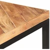 Valgomojo stalas, 200x90x76cm, akacija ir mango mediena