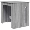 Valgomojo stalas 240 x 85 x 75 cm Apdirbta mediena Pilka Sonoma