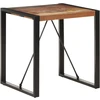 Valgomojo stalas, 70x70x75cm, perdirbtos medienos masyvas