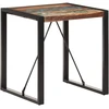 Valgomojo stalas, 70x70x75cm, perdirbtos medienos masyvas