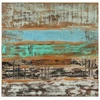 Valgomojo stalas, 82x80x76cm, perdirbtos medienos masyvas