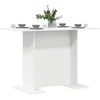 Valgomojo stalas Balta 110 x 60 x 75 cm Apdirbta mediena