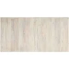 Valgomojo stalas, baltas, 200x100x75 cm, mango med. masyvas