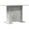 Valgomojo stalas Betono pilka 110 x 60 x 75 cm Apdirbta mediena