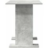 Valgomojo stalas Betono pilka 110 x 60 x 75 cm Apdirbta mediena