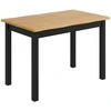 Valgomojo stalas EKAI Juoda 112 x 70 x 76,5 cm