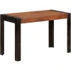 Valgomojo stalas, medaus rudas, 120x60x76cm, mango masyvas