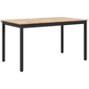 Valgomojo stalas Natūrali 150 x 90 x 75 cm