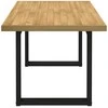 valgomojo stalas NOAIN U formos kojos 160x90x75 cm