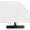Valgomojo stalo koja, voro formos, balta, 150x78x(72-73) cm, plienas