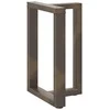 Valgomojo stalo kojelės, 2 vnt., juodos, 60x35x(72-73) cm, plienas