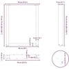 Valgomojo stalo kojelės, 3 vnt., baltos, 70x(72-73) cm, plienas, U formos