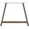 Valgomojo stalo kojelės, A formos, 2 vnt., 100 x (72-73) cm, plienas