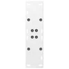 Valgomojo stalo kojelės, A formos, 2 vnt., baltos, 50x(72-73) cm, plienas