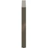 Valgomojo stalo kojelės, U formos, 3 vnt., natūralus plienas, 100 x (72-73) cm, plienas