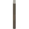 Valgomojo stalo kojelės, U formos, 3 vnt., natūralus plienas, 80x(72-73) cm, plienas