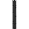 Valgomojo stalo kojelės, V formos, 2 vnt., juodos, 60x(72-73,3) cm, plienas