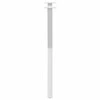 Valgomojo stalo kojos, X formos, 2 vnt., baltos, 50x(72-73) cm, plienas