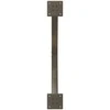 Valgomojo stalo kojelės, X formos, 2 vnt., natūralus plienas, 70x(72-73) cm, plienas