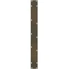 Valgomojo stalo kojos, 2 vnt., 80x(72-73) cm, natūralus plienas, plienas