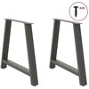 Kavos staliuko kojelės, A formos, 2 vnt., 90x(72-73)cm