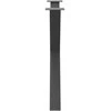 Valgomojo stalo kojos, 2 vnt., antracito spalvos, 90x(72-73) cm, plienas