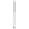 Valgomojo stalo kojos, 2 vnt., baltos, 50x(72-73,3) cm, plienas