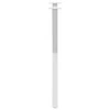 Valgomojo stalo kojos, 2 vnt., baltos, 57x(72-73) cm, plienas, X formos