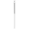 Valgomojo stalo kojos, 2 vnt., baltos, 70x(72-73) cm, plienas, X formos