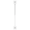 Valgomojo stalo kojos, 2 vnt., baltos, 90x(72-73) cm, plienas, X formos