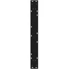 Valgomojo stalo kojos, 2 vnt., juodos, 70x(72-73,3) cm, plienas