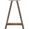 Valgomojo stalo kojos, A formos, 2 vnt., 50x(72-73) cm, plienas