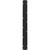 Valgomojo stalo kojos, juodos, 2 vnt., 90x(72-73) cm, plienas