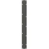 Valgomojo stalo kojos, V formos, 2 vnt., antracito spalvos, 80x(72-73,3) cm, plienas