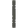 Kavos staliuko kojelės, V formos, 2 vnt., antracito spalvos, 50x(42-43,3) cm, plienas