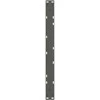 Kavos staliuko kojelės, V formos, 2 vnt., antracito spalvos, 70x(30-31,3) cm, plienas