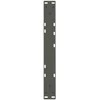 Kavos staliuko kojelės, V formos, 2 vnt., antracito spalvos, 60x(30-31,3) cm, plienas