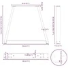 Kavos staliuko kojelės, V formos, 2 vnt., antracito spalvos, 28x(42-43,3) cm, plienas