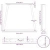 Valgomojo stalo kojos, V formos, 2 vnt., antracito spalvos, 100x(72-73,3) cm, plienas