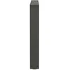 Kavos staliuko kojelės, V formos, 2 vnt., antracito spalvos, 60x(42-43,3) cm, plienas