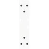 Kavos staliuko kojelės, V formos, 2 vnt., baltos, 30x(30-31,3) cm, plienas