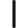Valgomojo stalo kojelės, V formos, 2 vnt., juodos, 70x(72-73,3) cm, plienas