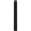 Valgomojo stalo kojelės, V formos, 2 vnt., juodos, 90x(72-73,3) cm, plienas