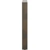 Valgomojo stalo kojelės, V formos, 2 vnt., natūralus plienas, 60x(72-73,3) cm, plienas