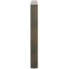 Valgomojo stalo kojelės, V formos, 2 vnt., natūralus plienas, 90x(72-73,3) cm, plienas