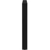 Valgomojo stalo kojos, V formos, 3 vnt., juodos, 100x(72-73,3) cm, plienas
