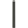 Valgomojo stalo kojos, 3 vnt., antracito spalvos, 90x(72-73,3) cm, plienas