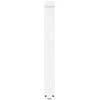 Valgomojo stalo kojelės, 3 vnt., baltos, 70x(72-73,3) cm, plienas, V formos