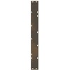 Valgomojo stalo kojelės, V formos, 3 vnt., natūralus plienas, 100 x (72-73,3) cm, plienas