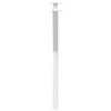 Valgomojo stalo kojos, 2 vnt., baltos, 70x(72-73) cm, plienas, X formos